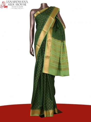 Pure Mysore Crepe Silk Saree